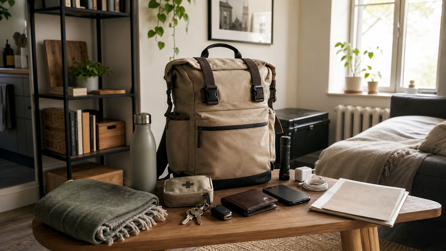 Small Apartment Go Bag Checklist for Renters