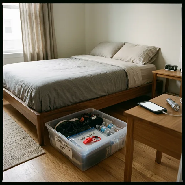 Apartment Earthquake Kit: What You Need When the Building Shakes